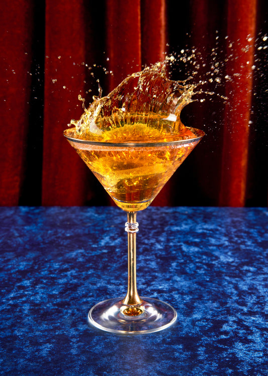 Blue Velvet Vinyl Photography Backdrop by Club Backdrops