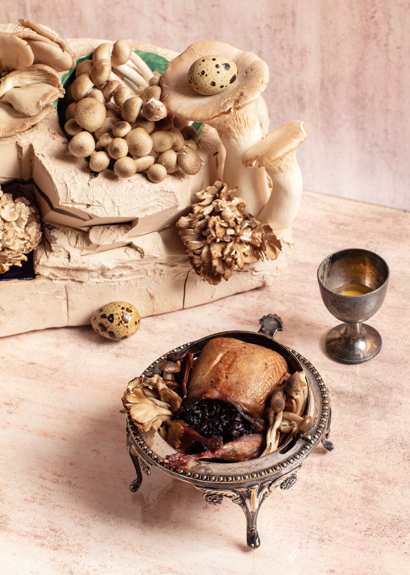 Brutal Beige Vinyl Photography Backdrop by Club Backdrops