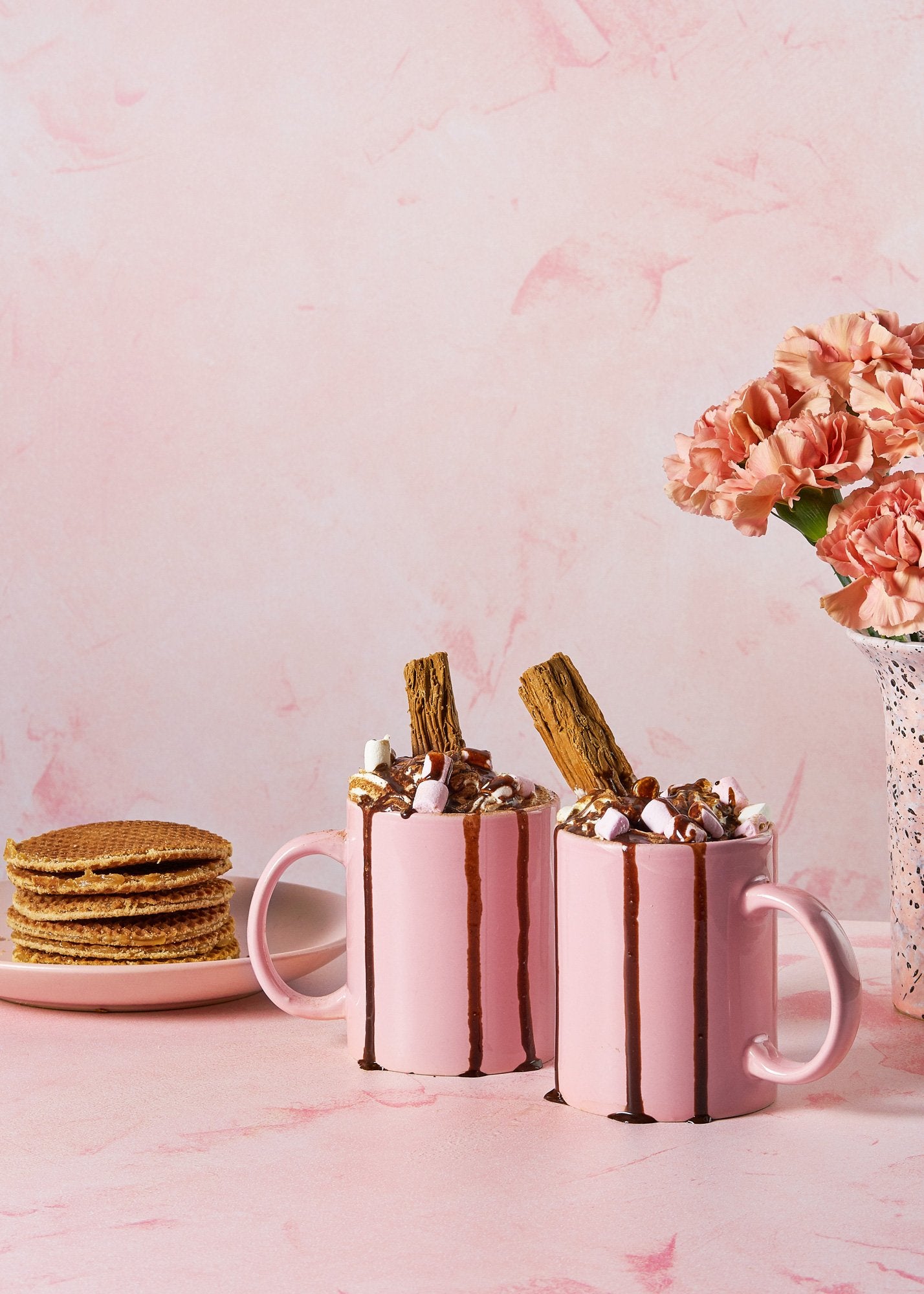 Cirrus Blush Vinyl Photography Backdrop by Club Backdrops