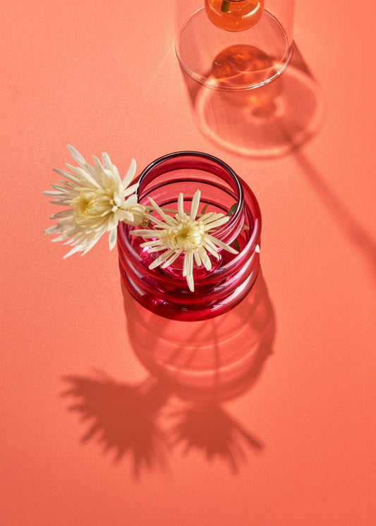 Coral Vinyl Photography Backdrop by Club Backdrops