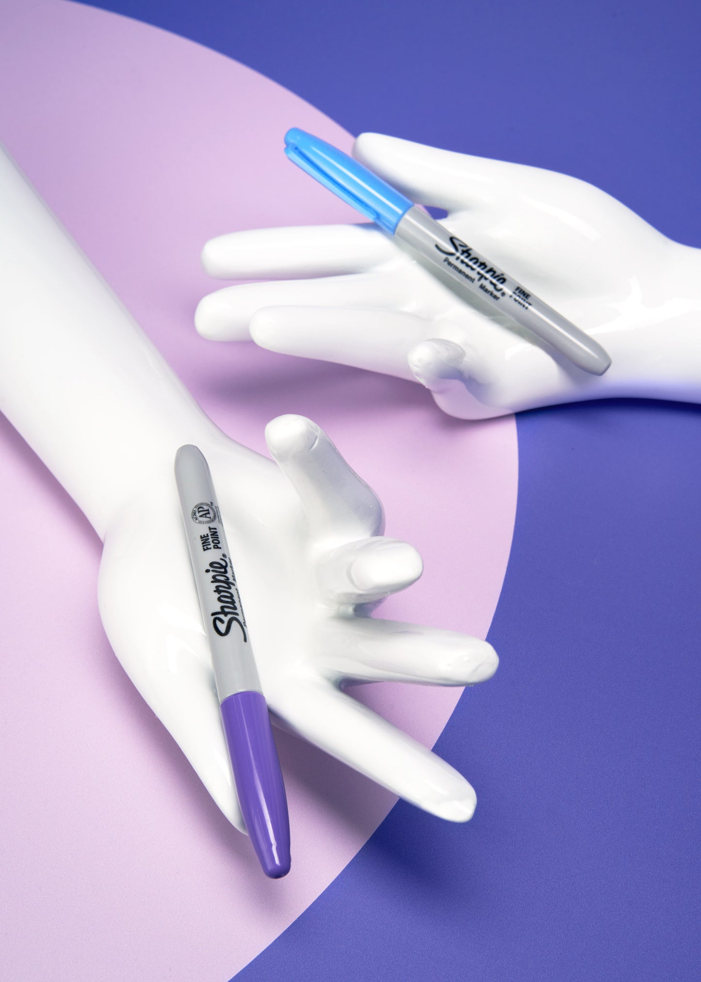 Custom Offset Circle Vinyl Backdrop